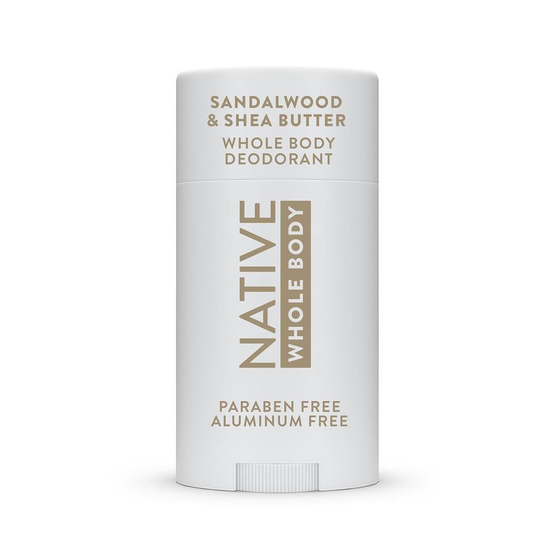 Native | Sandalwood & Shea Butter| Sensitive |Whole Body |Deodorant| 2.4 oz