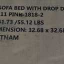 Shintenchi Futon Sofa Bed, Velvet Foldable Couch Reclining Sleeper w/Removable Armrests, Upholstered Loveseat w/Folding Cup Holders for Home, Office, Pink