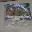 Blueforest Christmas 1000 Piece Jigsaw Puzzle for Adults - 27.5x19.7 Inches Holiday Train Scene with Aurora & Santa, Challenging Fun Adult Puzzles, Home Decor