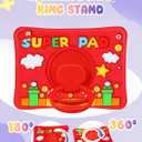 Lotadilo Cute Case for iPad 9th/8th/7th Generation - Silicone 3D Design for Girls Women Girly Kawaii Funny Cartoon Soft Stand for iPad Case 9th/8th/7th Generation with Lanyard 10.2 Inch,Red Maliao