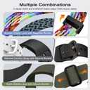 Tensea 6 Pack Bands Compatible with Samsung Galaxy Watch 8 40mm 44mm 8 Classic 46mm Band Accessories, Elastic Nylon Sport Loop Strap/Magnetic Braided Wristband/Soft Silicone Watchband for Men Women