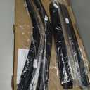 Window Visors Rain Guards for 2017-2026 Ford F250-F550 Super Duty SuperCrew, Out-Channel Window Vent Wind Deflectors Visors Shades for 17-26 F-250 F-350 F-450 F-550 SD Crew Cab, for Full-Size Cabs