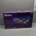 Roku Smart TV  24-Inch Select Series, 720p HD TV  Roku TV with Voice Remote  Flat Screen LED Television with Wi-Fi for Streaming Live Local News, Sports, Family Entertainment