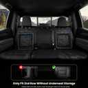 2019-2026 Chevy Silverado/GMC Sierra Seat Covers, Black Camo