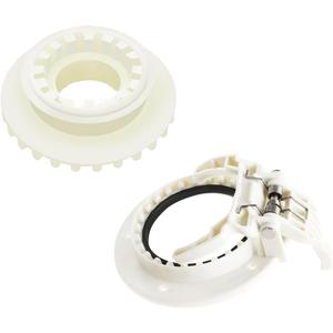 Washer Clutch Gear Coupling Replace dc97-18439a clutch gear and Washer Clutch Gear Part Fit For samsung washer clutch WA54M8750AV/A4 WA54M8750AW/A4 (1pcs Clutch Gear and 1pcs Clutch Gear Part)