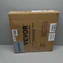 2025 Upgraded VEVOR Folding Walker, 2-Button Quick Fold, 8-Level Height Adjustable with Ergonomic Handles, Lightweight Aluminum Mobility Aid for Elderly & Disabled, Supports 350 lbs