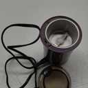 Multifunctional Electric Pill Crusher Grinder- Grind The Medicine and Vitamin Tablets of Different Sizes into Fine Powder-Mortar and Pestle,Elderly, Children or Pets (Purple)