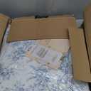 Laura Ashley Home - Daybed Set, Floral Bedding with Matching Shams & Pillow Cover, Home Decor for All Seasons (Walled Garden Blue, Daybed)