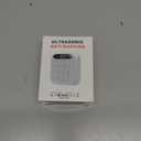 MALOK Dog Bark Deterrent Devices, 30ft Ultrasonic Anti Barking Device for Dogs, Rechargeable Bark Control Device with Adjustable Frequency & Range for Walking, Yard and Home Indoor & Outdoor Use (White)