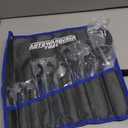 Coilover Wrench, Adjustable Spanner Wrench Set Universal Carbon Steel Shock Spanner for Most Coil Over Shock Adjustments