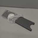 30 inch Kitchen Faucet Absorbent Mat - Diatomaceous Earth Splash Guard for Sink Faucet, Aesthetic Water Absorbing Stone Tray in The Modern Home (30" x 3.9", Dark grey)