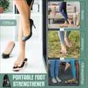 Ankle Strengthener 3 Optional Levels, Blackboard Foot Trainer for Sprained, Foot Strengthener Ankle Balance Board Suitable for Athletes, Injury Tehabilitation, Kids to The Elderly (with Instructions)