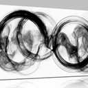 CPKATMT Abstract Wall Art For Living Room Black And White Wall Decor For Bedroom Modern Prints Wall Art For Office 20 x 40 Inch