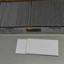 Art3d 102-Piece Peel and Stick Wall Tile for Kitchen Backsplash, Bathroom, Fireplace, 3in.  6in. Stick on Subway Tile, Glossy White