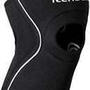 Rehband Open Patella Knee Brace 5mm Neoprene, Supportive Knee Sleeve with Patella Support, Knee Protection for Strength Training, Jogging & Fitness, Colour:Black, Size:Medium