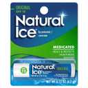 Mentholatum Natural Ice Medicated Lip Protectant SPF 15, Mentholatum 0.16-Ounce Tubes (Pack of 12)
