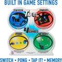 Fotorama Tap It Wireless Reaction Light Game, 4 Games in One Touch Play Set, Builds Hand-Eye Coordination Agility & Memory, Gifts for Kids Ages 6 & Up