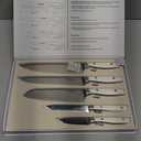 5-Piece Chef Knife Set, Professional Ultra Sharp Kitchen Knives For Cooking High Carbon Stainless Steel, With Ergonomic Handle Design (five)