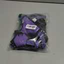 IVY&LANE No Pull Dog Harness for Medium Dogs, Dog Vest Harness with Leash, Safety Belt and Storage Strap, Fully Adjustable Harness, 360 Reflective Strip, Soft Handle (Purple, M)