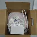 Dental Ultrasonic Retainer Cleaner Machine: 45kHz Dental Cleaning Pod for Denture, Mouth Guard, Night Guard, Aligner, Braces, Toothbrush Head & Jewelry, UV Cleaner with Digital Timer & 4 Modes, Pink