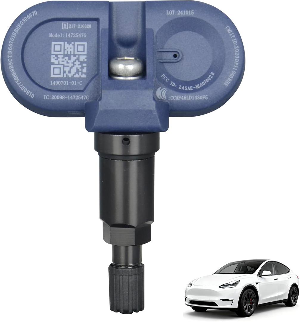 Tesla BLE Bluetooth TPMS Compatible with Tesla Model 3 Y S X 2021 2022 2023 2024 Tire Pressure Monitoring Sensor Replace OE 1490701-01-C 1490701-01-B 1472547