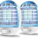 Amazon.com: 2 Pack Bug Zapper Indoor, Electronic Mosquitoes Killer Zapper with Blue Lights for Living Room, Baby Room, Kitchen, Bedroom(1124)