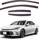 in-Channel Rain Guards for Toyota Camry 2025 2026 Side Windows Visors Vent Deflectors Shades 4Pcs LE SE XLE XSE