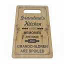 Grandma Gifts, Grandma Birthday Gifts, Unique Grandma's Cutting Board, Best Christmas Birthday Mothers Day Gifts for Grandmother Nana Granny from Granddaughter Grandson