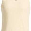 Anne Klein Women's Sleeveless Sequin Double-V Tank Top (XL)