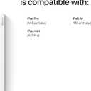 Apple Pencil Pro: Latest Model - Device Compatibility Check Required - Pixel-Perfect Precision, Tilt and Pressure Sensitivity, Perfect for Note-Taking, Drawing, and Art. Charges and Pairs Magnetically