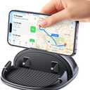 Beeasy Car Phone Holder, Dashboard Phone Holder for Car Anti-Slip Silicone Car Pad Phone Mount, Hands Free Phone Stand Compatible with iPhone, Samsung, Android Smartphones, GPS Navigation Devices