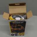 Hand Grip Strength Trainer Kit - Hand Gripper Strengthener 6 Pack with 2 Adjustable Resistance with 2 Finger Stretchers Finger Exerciser Forearm Workout Ring Exercise Equipment Yellow and Black