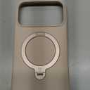 TORRAS Ostand Q3 Silicone for iPhone 17 Pro Max Case, Fit for MagSafe, 360 Spin Kickstand Holder, Soft Liquid Silicone Cozy Grip, Camera Control, Protective Case for iPhone 17 Pro Max, Dune Beige