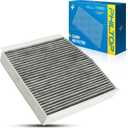 PHILTOP Cabin Air Filter,Replacement for CF11430, 2015-2020 GLA250, 2014-2019 CLA250, 2014-2019 CLA45 AMG, 2015-2019 GLA45 AMG with Activated Carbon Filter Up Dust Pollen Odor