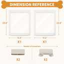 2PCS Panels Only for Zendova Acrylic Dog Playpen Indoor