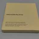 External Bluray Drives, Portable 3D External Blueray/DVD Drive for Pc, Support 50G Disc R/W USB 3.0 Type-C Blu Ray Burner for Laptop, External Bluray Burner Compatible with Windows, Mac OS, Linux