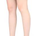 JOY IN LOVE Women's 2.5 Inch Kitten Heels Low Heel Square Open Toe Strappy Sandals (Black) 6