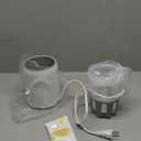 Bottle Warmer, GROWNSY 8-in-1 Fast Baby Milk Warmer with Timer for Breastmilk or Formula, Accurate Temperature Control, with Defrost, Sterili-zing, Keep, Heat Baby Food Jars Function (Gray)