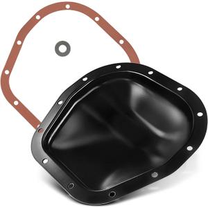 YHTAUTO Rear Differential Cover and Gasket Set Compatible with Ford & Lincoln, F-150 2000-2008, F-250 1985-1999, Excursion, F-350 Super Duty, Mark LT (10.25 In. Ring Gear)