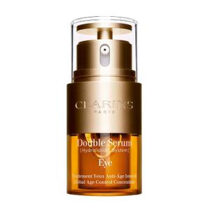 Clarins DOUBLE SERUM EYE | Anti-Aging Eye Treatment | Visibly Smoothes, Firms, Hydrates and Revitalizes For More Youthful-Looking Eyes In Just 7 Days* | 13 Plant Extracts, Including Turmeric | 0.6 Oz