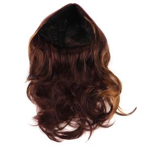 Layered Brown Wig for Women, Long Straight Style with Bangs, Party-Ready Heat-Resistant Synthetic Hair