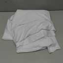 Wokceer 7.2FT Wedding Arch Backdrop Cover Spandex Fitted White Wedding Arch Covers Round Top Chiara Arches Backdrop Cover for Birthday Party Ceremony Banquet Decoration