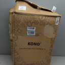 Kono Carry On Luggage 24 Inch Checked-Medium Hard Shell Travel Trolley 4 Spinner Wheels Lightweight Polypropylene Suitcase with TSA Lock, Pink