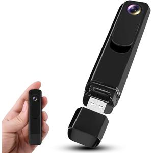 Body Camera with Audio Recording, 1080P Full HD, Wearable Mini Clip-On Camera, No WiFi Body Cam for Meeting Personal Protection