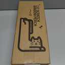 Cat Scratch Window Perch, Sturdy Cats Hammock for Window, Scratching Posts for Indoor Cats. Easy to Adjust Cat Bed for Windowsill, Bedside, Drawer and Cabinet. No Drilling Needed.