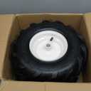 GICOOL 13x5.00-6" Tiller Tire and Wheel, 3/4" Axle Size, 3-1/8" Centered Hub, Compatible with Craftsman & Troy-Bilt Tiller Replacement
