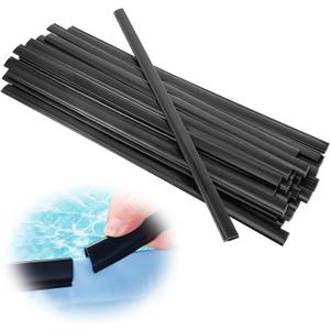 Biggun Coping Strips for Overlap Above Ground Pool Liners- Easy to Install Swimming Pools Liner Lock Clip Replacement for 18ft/21ft Round or 12 * 24ft Oval Pool(Qty 33)