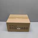 40 Pack Plastic Jars with Lids, Gencywe 8 oz Clear Slime Cosmetics Containers with Pen and Labels, Leakproof Storage Jars, PET Empty Jars with Black Lids for Kitchen Cookie Candy Spices Dry Food Cream