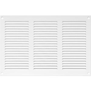 18" x 27.5" Inch (Outer Dimensions) White Air Vent Cover - Steel Return Air Grilles - for Ceiling and Sidewall - HVAC - with Insect Protection Screen (White)
