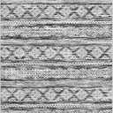 Tortania Area Rug Living Room Rugs - 8x10 Washable Large Soft Neutral Boho Moroccan Bohemian Farmhouse Rug Indoor Floor Carpet for Bedroom Under Dining Table Home Office Decor - Black White